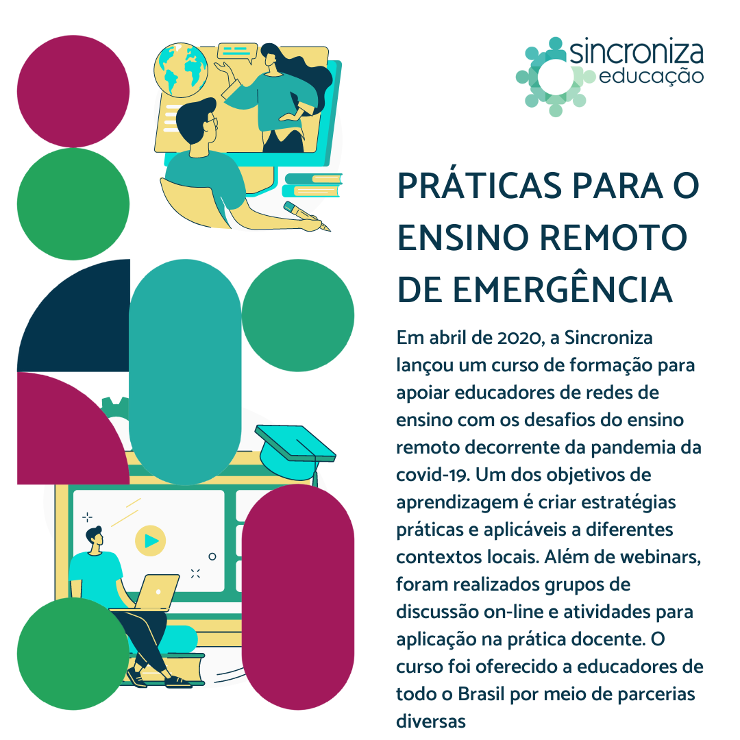 Acessar curso Curso Práticas para o Ensino Remoto de Emergência